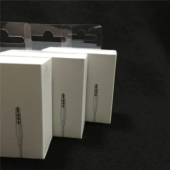 

10pcs/lot High Quality 3.5mm In-Ear earphone Headset With Remote Line Mic for iphone 5 5s 6 6S plus Earphone With New Paper