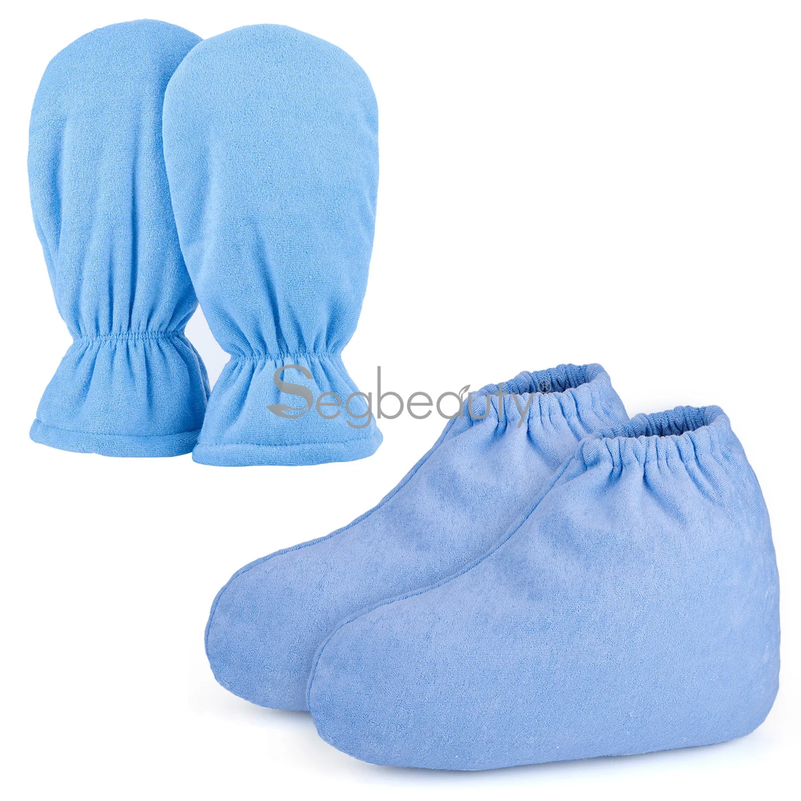 Защитные парафиновые восковые перчатки для спа-ванны Segbeauty и варежки