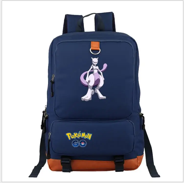 as pictures Mochilas модный рюкзак Pokemon Go, рюкзак для студентов, рюкзак для компьютера, школьные сумки, большая Вместительная дорожная сумка для ноутбука - Цвет: as pictures