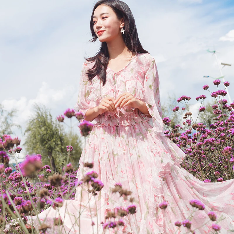 yamdi-vestido-de-pasarela-vintage-para-mujer-traje-bohemio-elegante-de-media-manga-con-estampado-floral-y-volantes-para-verano-2020