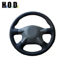 

Car Steering Wheel Cover For Nissan Almera N16 Pathfinder Primera XTrail Renault Samsung SM3 DIY Leather Hand-sewn