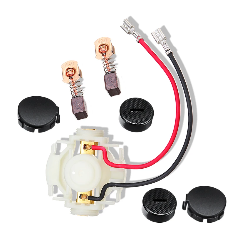 Прочные карбоновые щетки крышки держатели Набор для Makita 638921-2 BGA450 BGA452 DGA452 GA400 Новые поступления