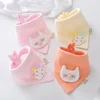 4Pcs/Lot Baby Bandana Drool Bibs 100% Cotton Bibs for Boys & Girls Super Soft Absorbent Feeding Bibs Newborn Items 2