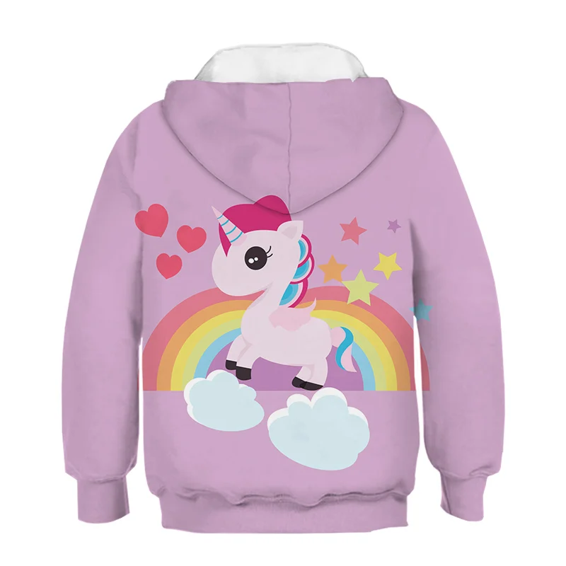 [New Arrivals] Cute Rainbow Unicorn Hoodie