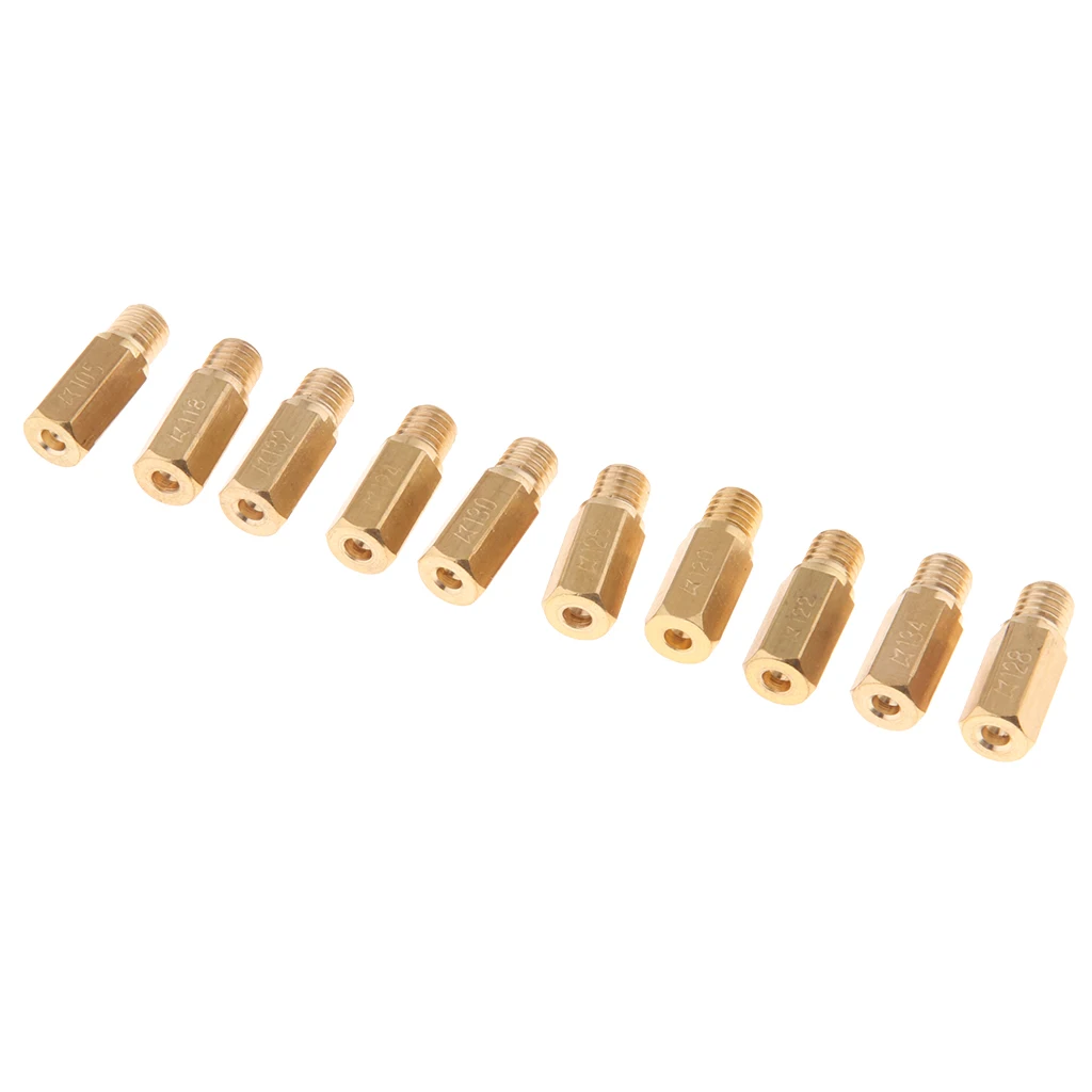 10x Main Jet Kit 120 For OKO KOSO CVK Carburetor ATV Buggy Go Karts 150cc