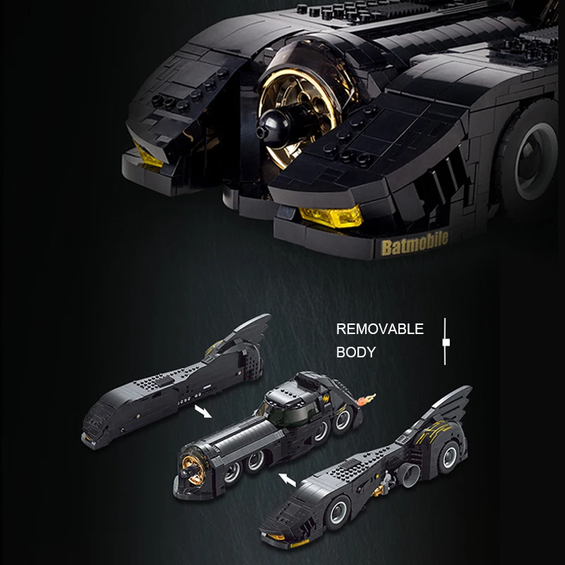 Decool 7144, новейший Бэтмобиль, совместимый с Moive, Moc-15506, объемные блоки, кубики, развивающие игрушки, подарки на день рождения для детей
