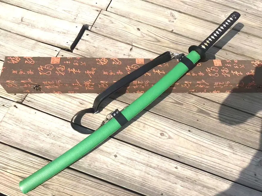 Hand Forged Chinese KungFu Sword Saber Sharp Manganese Steel Wushu Jian Dao