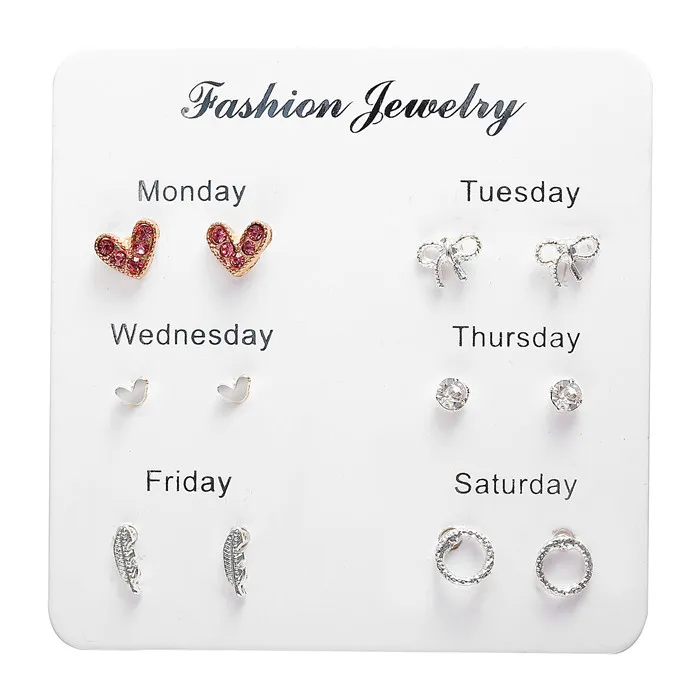 Earrings Set 16 17 км акриловые серьги с кисточками для женщин, богемные серьги, набор больших геометрических висячих сережек Brincos, Женские Ювелирные изделия DIY - Окраска металла: Earrings Set 16
