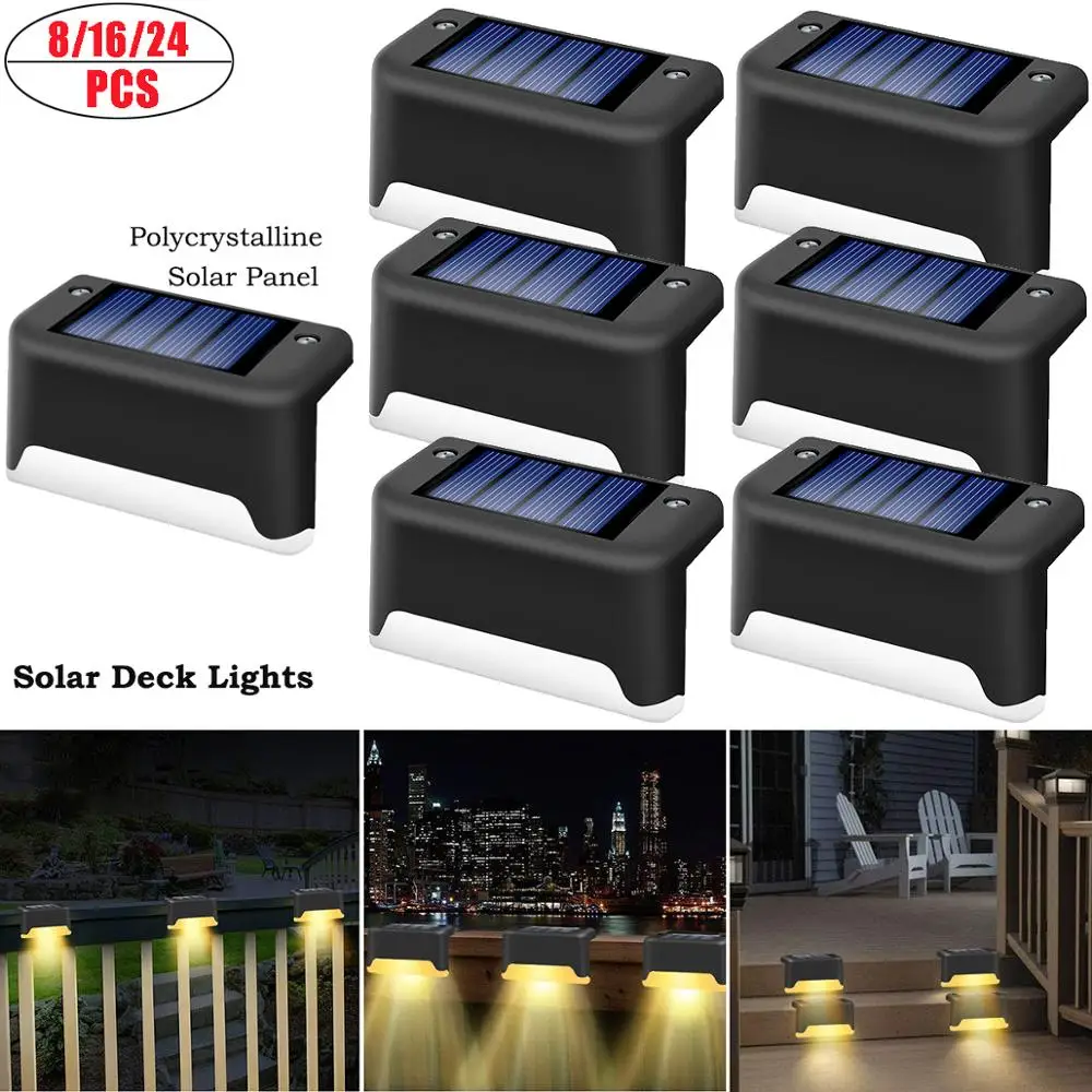 Светодиодный светильник на солнечной батарее s Path лестничный уличный для сада