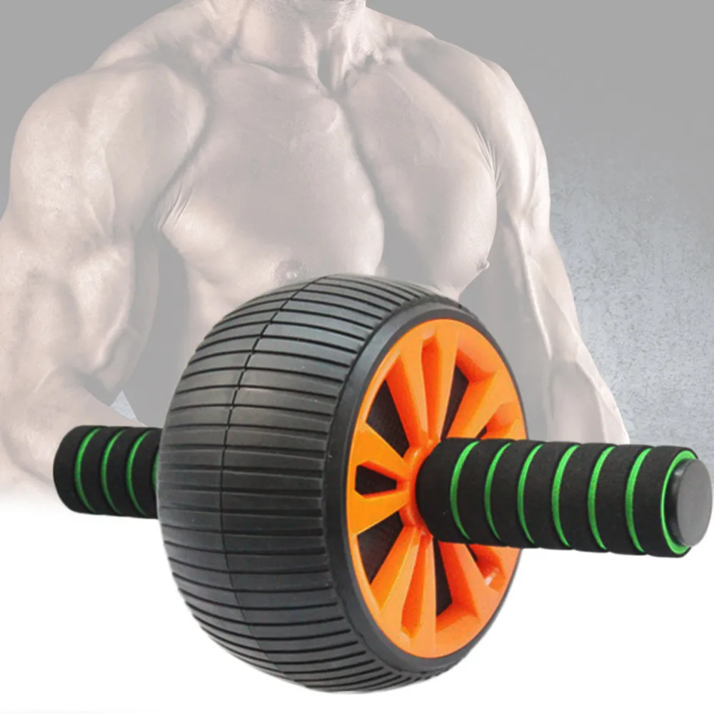 

Wide Stable Non-Slip Ab Wheel Roller Keep Fit Wheels No Noise Abdominal Wheel Ab Roller With Mat For Exercise Fitness Equipment