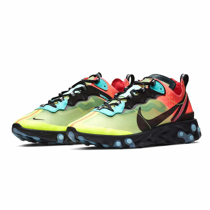 NIKE REACT ELEMENT 87 мужские кроссовки мужская обувь для отдыха кроссовки# Aq1090 - Цвет: AQ1090-700