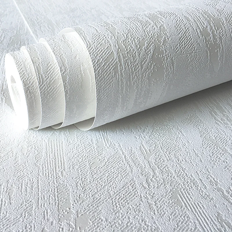 

Abstract Metallic Embossed Plain 3D Textured Non-woven Wallpaper Living Room Home Decoration Supplies