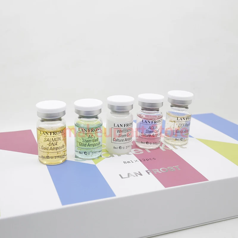 12 шт./кор. BB крем BB Dermawhite ампулы starter kit осветляющая основа для макияжа bb мезо МТС обработки stayved bb красоты