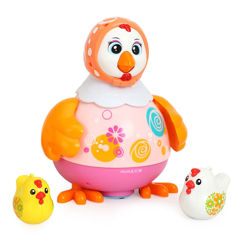 

Department of Music 718 Dancing Chick Universal Walk Music Animal Children CHILDREN'S Baby 1-3 Years Old Electric Toys
