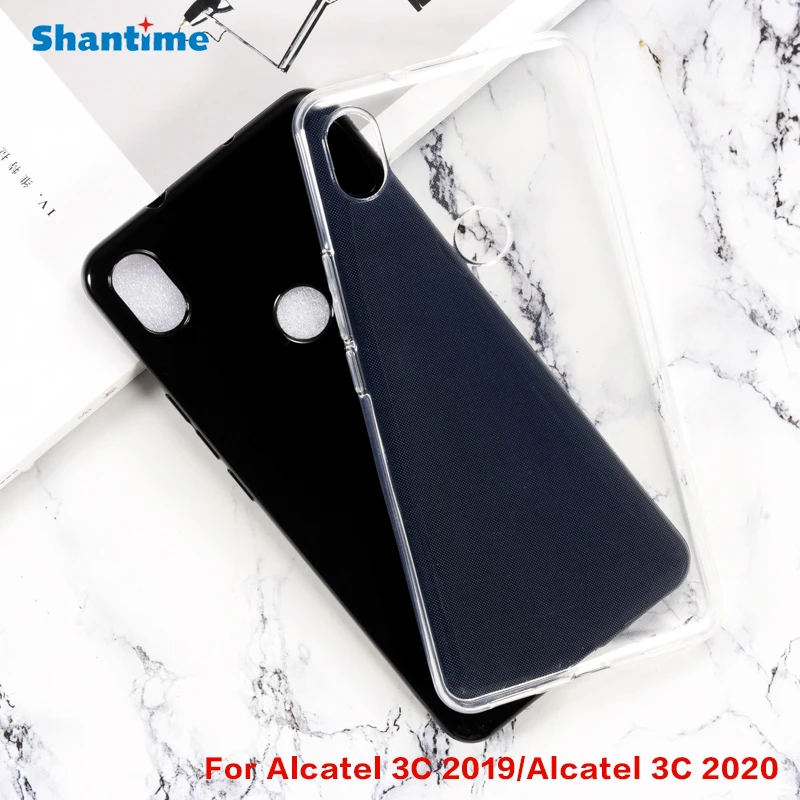 Чехол-накладка для Alcatel 3C 2019 силикон мягкий ТПУ 2020 | Мобильные телефоны и
