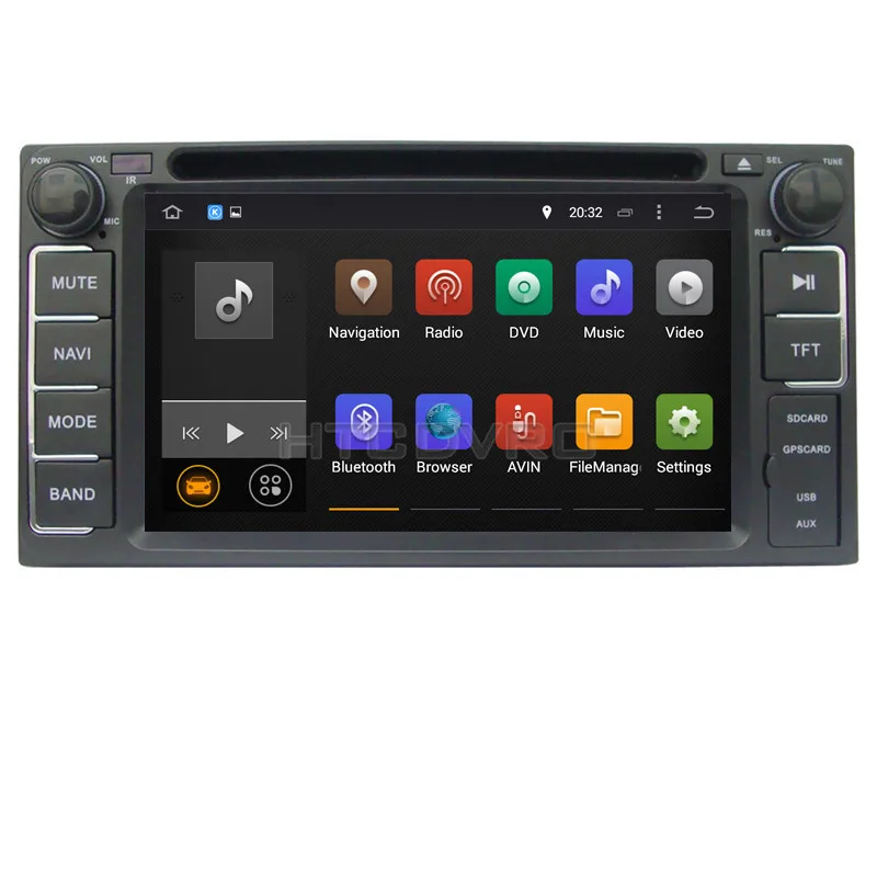 Автомобильный DVD-плеер ymodbht 6 2 дюйма 4G 8 ядер Android 9 0 7 1 для Toyota
