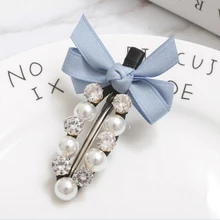 Новинка, 12 видов, цветные заколки для волос с бантом, заколка, милые жемчужные заколки для волос, стразы, аксессуары для волос, хрустальные шпильки для волос, новая мода