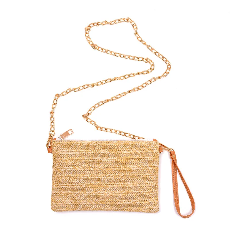 Casual Straw Crossbody Bags