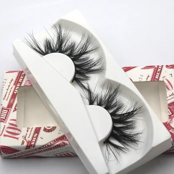 

wholesale 20 pairs 25 mm 3d mink lashes 25 mm 3D Mink Hair False Eyelashes Handmade Natural Long mink lashes wholesale price