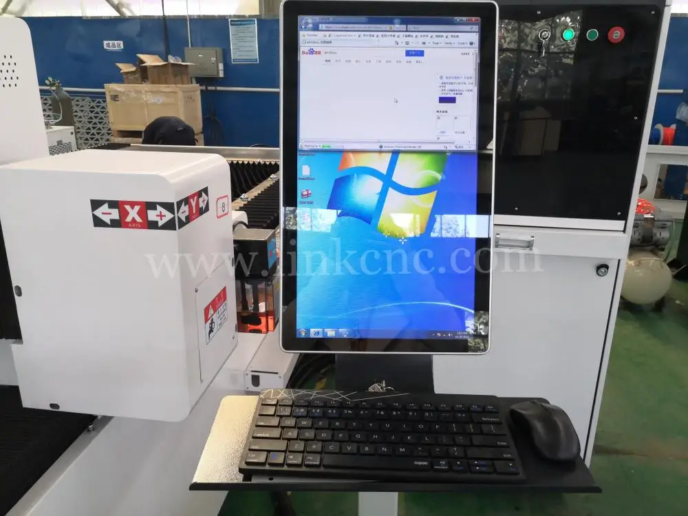 Золотой поставщик CNC станок для лазерной резки листового стального волокна