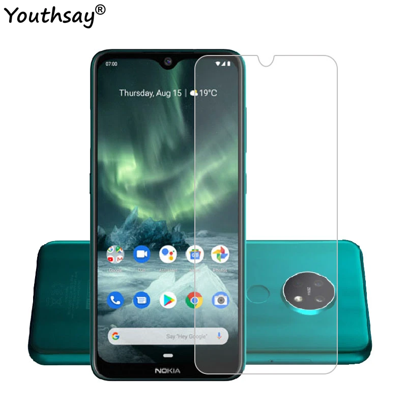 2 шт для Nokia 7,2 стекло для Nokia 7,2 6,2 Закаленное стекло Защитная пленка для экрана стекло для Nokia 7,2 защитное стекло протектор