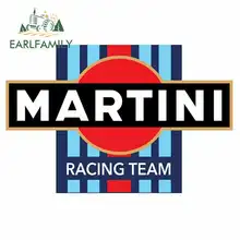 EARLFAMILY 13cm x 8.5cm dla MARTINI ochrony przeciwsłonecznej naklejki samochodowe odporne na zarysowania naklejka deska surfingowa nadaje się do wszystkich typów pojazdów