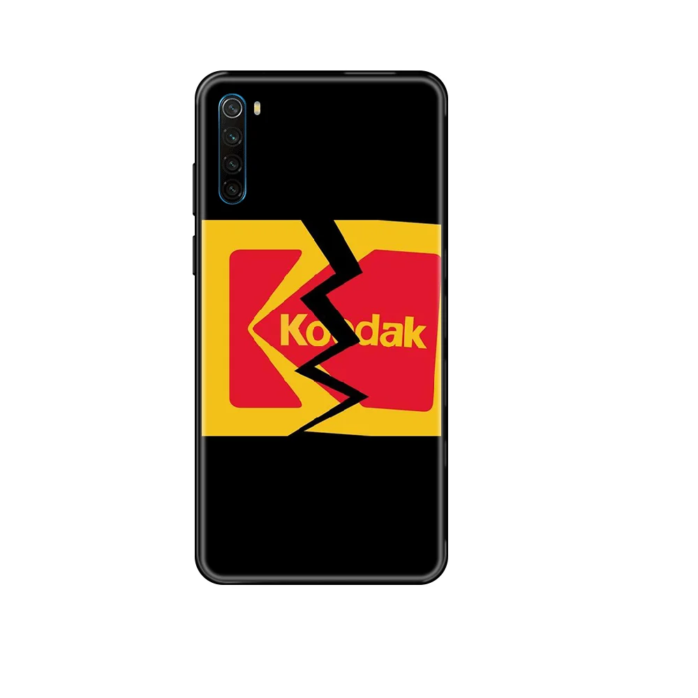 luxury Camera retro kodak Phone case For Xiaomi Redmi Note S2 4 5 6 7 8 A S X Plus Pro black trend bumper art hoesjes pretty