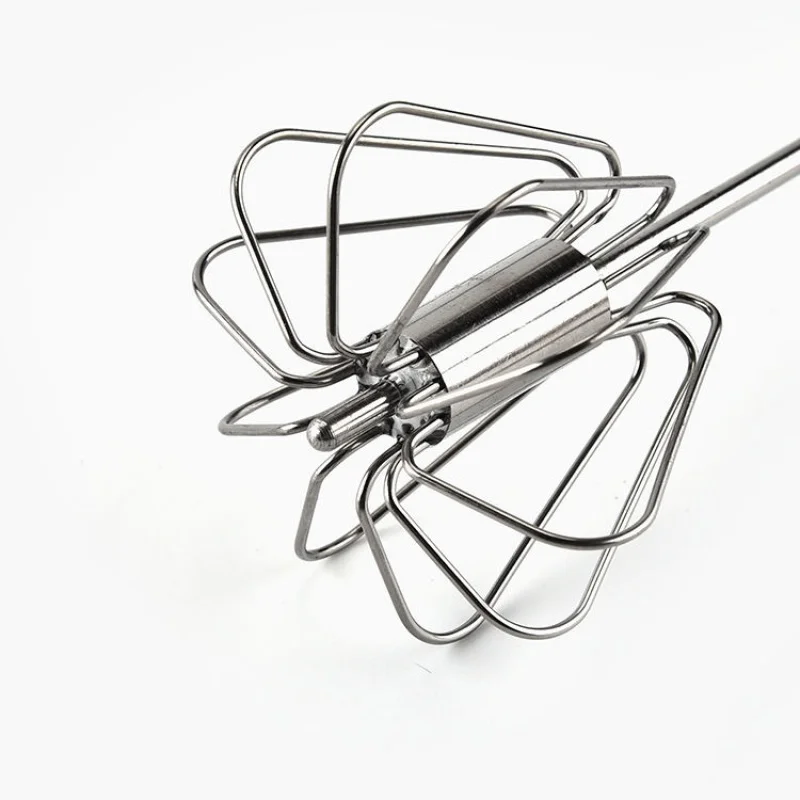 Semi Automatic Egg Beater 304 Stainless Hand Pressure
