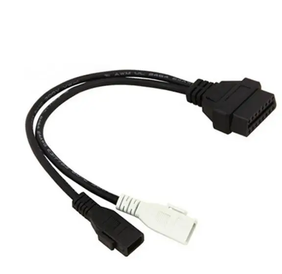 EOBD2 Galletto 1260 ECU Flasher Автомобильный диагностический интерфейс Galleto 1260 кабель ECU чип тюнинг инструмент подходит EDC16 EDC15 FTDI Кабель с микросхемой - Цвет: AUDI 2PIN