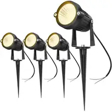 Стиль COB садовый светильник для газона, светильник DC12-24V, уличный светодиодный светильник-Спайк, 12 Вт, садовые Ландшафтные лампы, водонепроницаемые IP65 точечные лампы