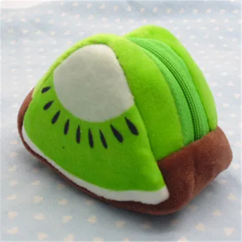 

LKEEP Cute Fruit Wallet Gift Plush Coin Purse Women Female Bag Change Purse Moneybag Small Coin Purse For Girls Portfel Damski