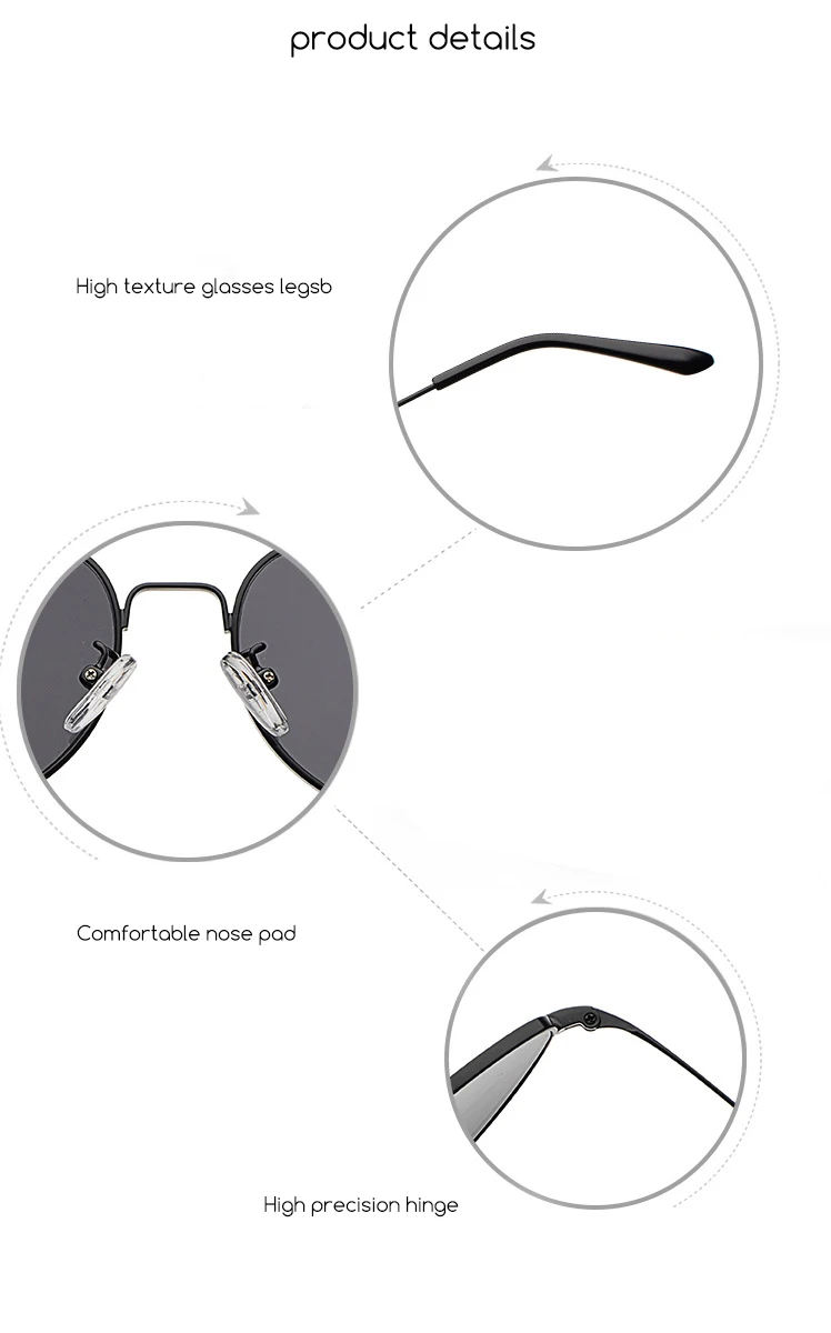 Pamularfashion различные формы панк Солнцезащитные очки, модный frontier, украшают форму лица