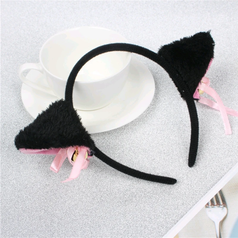 Halloween Cat Ears Headband Cosplay Party Headwear