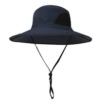 Новинка, уличные солнечные шляпы для защиты от УФ-лучей, Панама, сетка, Boonie, шляпа для отдыха, высокое качество, регулируемая Рыбацкая шапка, шляпа YL5