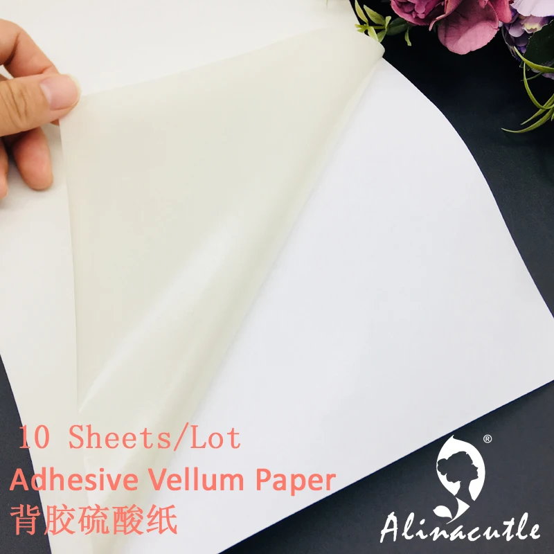 vellum sticker paper