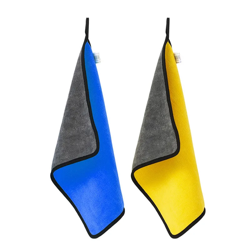 

1PC Non-stick Bait Towel Microfiber Thickening Absorbent Towel For Hiking Fishing Outdoors Sports Fishing Towel