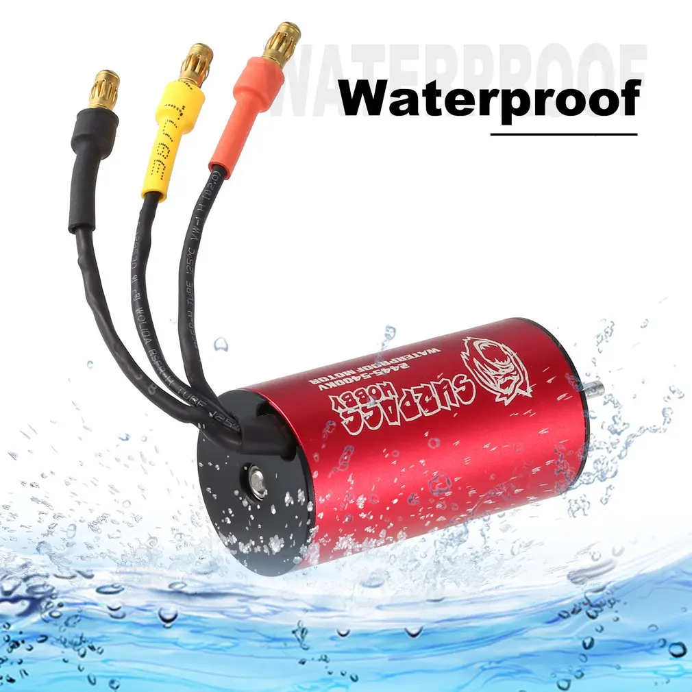 SURPASSHOBBY KK 2445 5400KV/3000KV бесщеточный двигатель 2S для Traxxas/HSP 1:16 RC дрейф гоночный