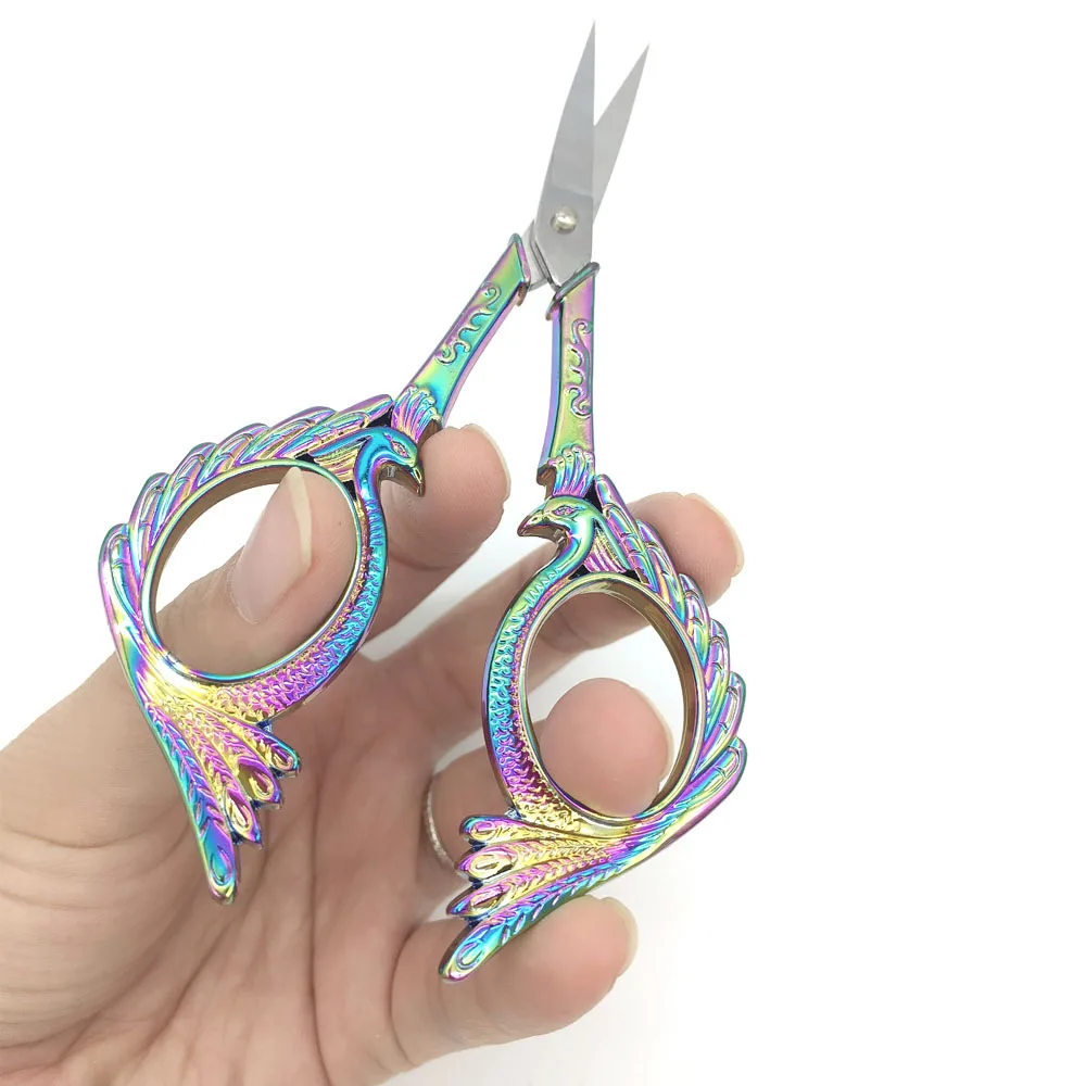 European Retro Carving Dressmaking Scissors sewing scissors tailor scissors sewing supplies Sewing Shears Antique Vintage Stainless Steel Scissors Tailor's Needlework