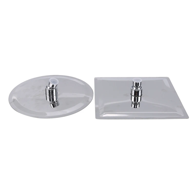 

Round & Square Stainless Steel Showerhead Rainfall ShowerHead Rain Shower High Pressure Chuveiro Bath Faucet Home Improvement