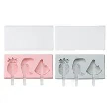 Многоразовые фруктового льда Мороженое пресс-форм 72XF