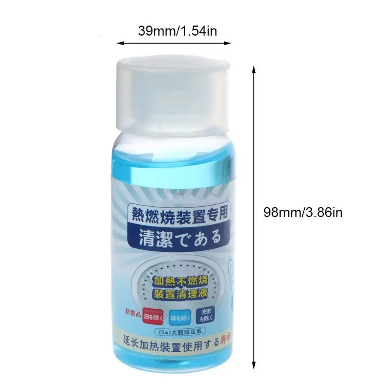 

1Bottle 70ML Electronic Cigarette Cleaning Special Liquid Cleaner Sprayer for IQOS Accessories