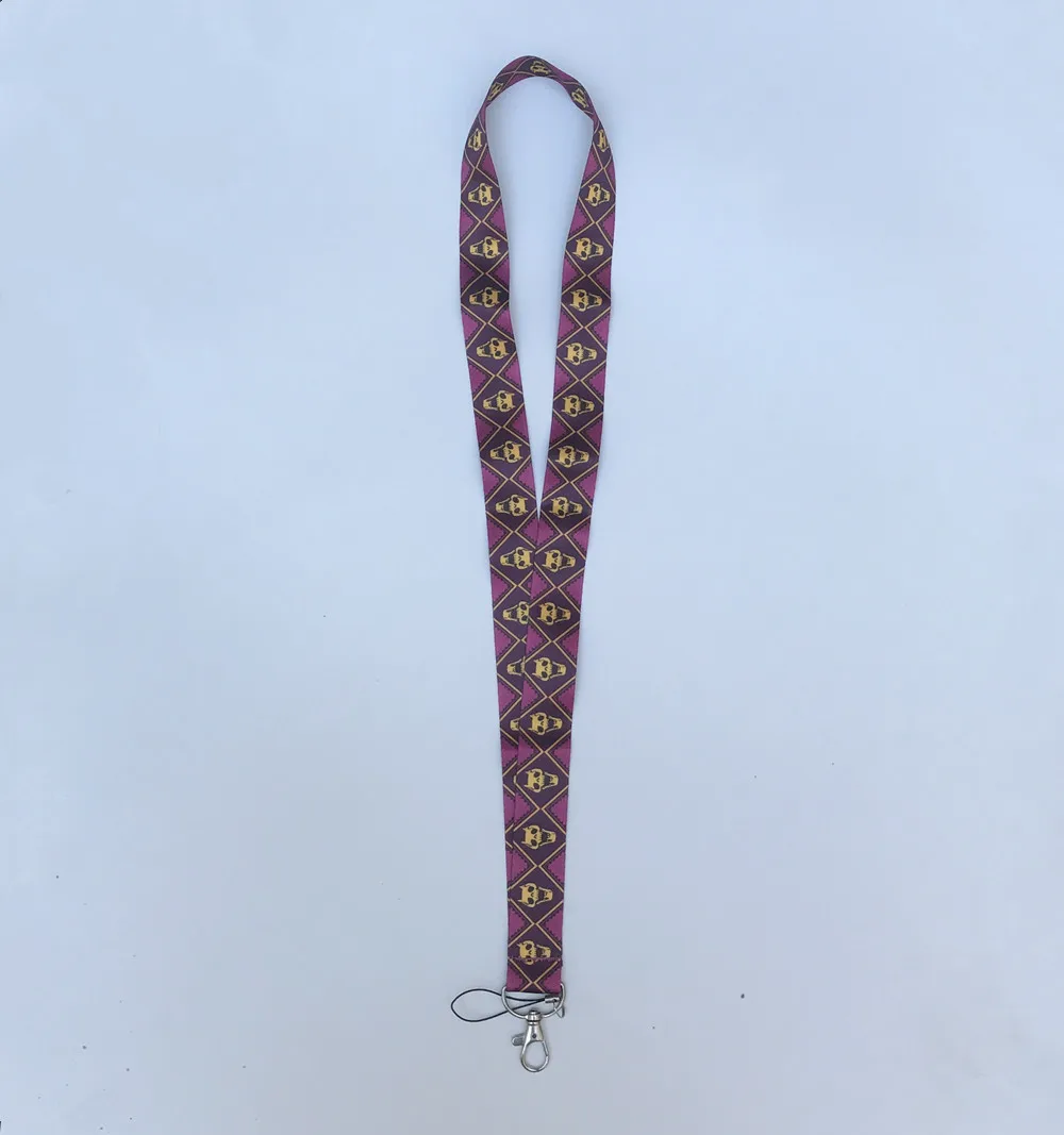 

JoJo's Bizarre Adventure Kira Yoshikage Killer Queen Cosplay Neck Hanging Lanyard Demon Skull Mobile Phone Strap