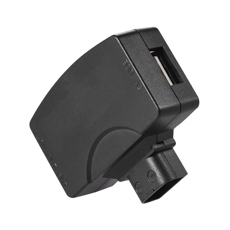D-Tap To 5V Usb Adapter Connector for V-Mount Camcorder Camera Battery Bmcc Iphone 7/6/6Plus Samsung Ios Android Smartpho