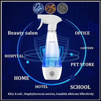 

Clean Air Sprayer 84 Disinfection Water Maker USB Electrolytic Generator Sodium Hypochlorite Disinfectant Liquid Making Machine