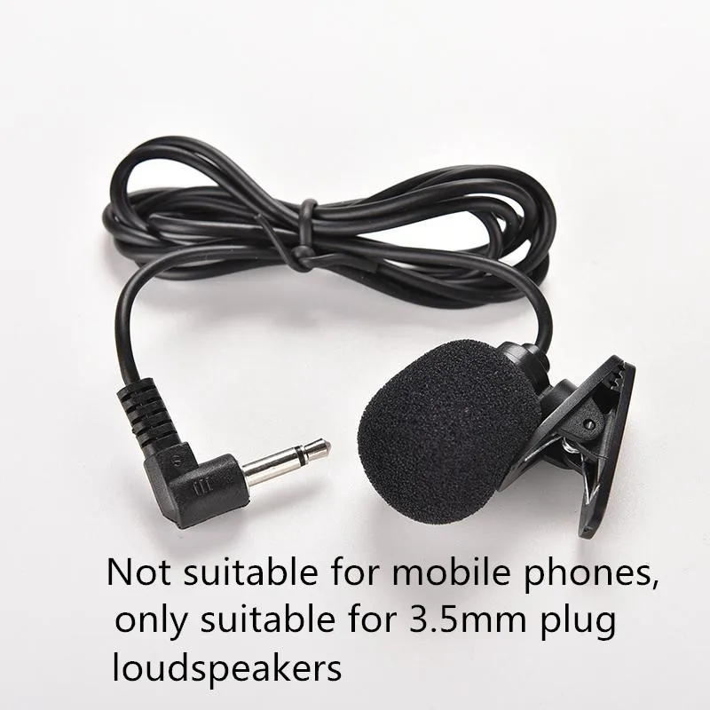 3.5mm Jack Stereo Mic For Recording Smartphone Mobile Phone Studio Mini Interview Microphone 4 Pin studio microphone Microphones