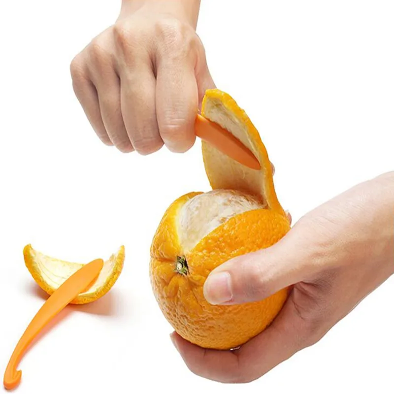 

New Orange Peelers Zesters Stripper orange device + skinning knife juice helper kitchen accessories fruit vegetable tools