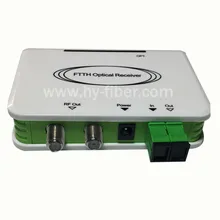 Оптический узел CATV, мини-приемник FTTH CATV, оптоволоконный WDM конвертер, триплексер, мини-режим с двумя радиочастотными портами