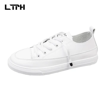 

Little white shoes women do not tie lazy people 2020 spring new fashion wild sports shoes tide shoes