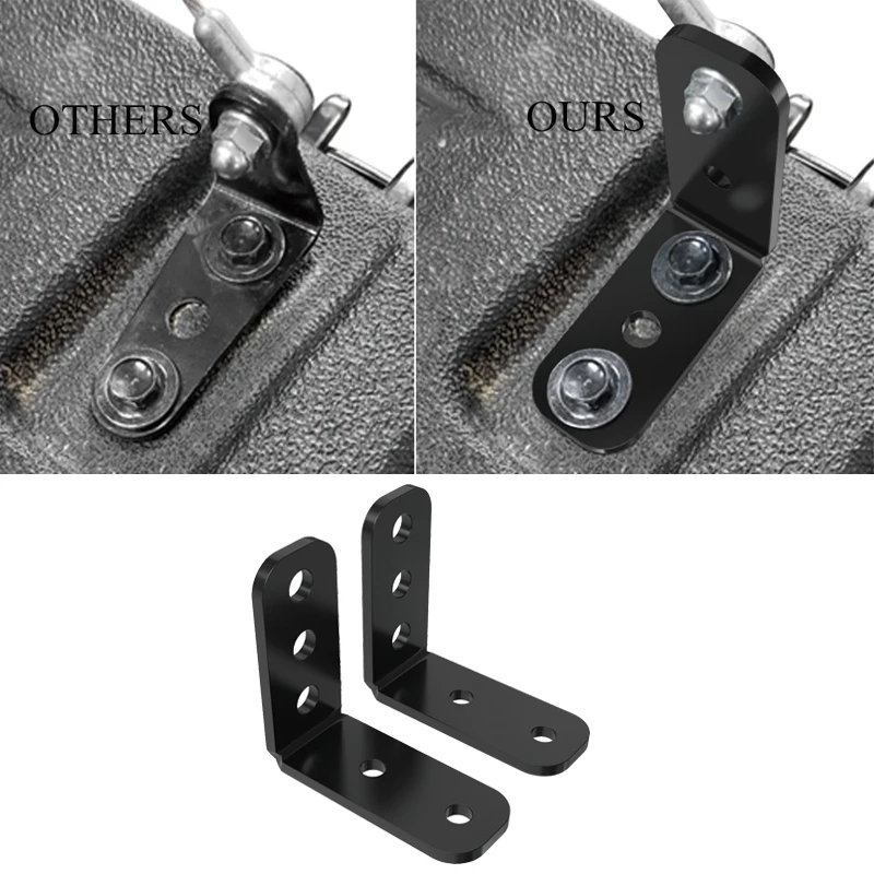 

NICECNC ATV Tailgate Extender For Honda Pioneer 700 2014-2020 Pioneer 1000 2016-2020 Tailgate Leveler Bracket leveling mounts