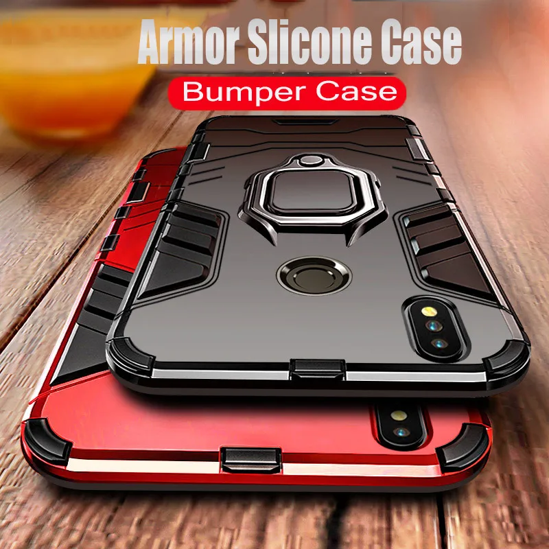Чехол для телефона KISSCASE Armor Xiaomi Mi 8 9 SE A1 A2 Max 3 Магнитный чехол Redmi Note Pro 7 6 5 4X plus Pocophone
